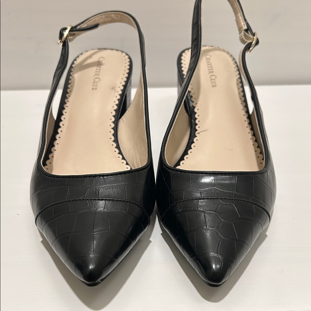 Charter Club Bryann Dress Slingback Pumps